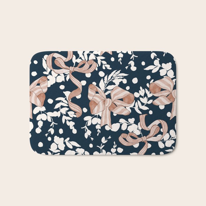 Whimsical Bows in Nature I Bath Mat Gallery Image 1