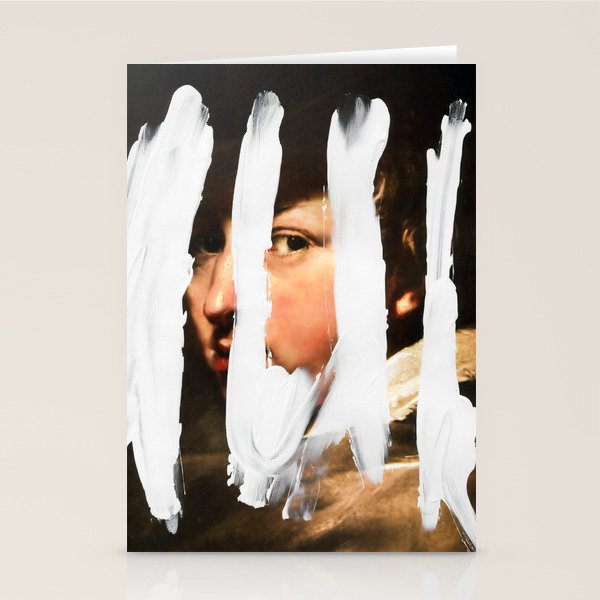 Untitled (Finger Paint 2) Stationery Card Gallery Image 2