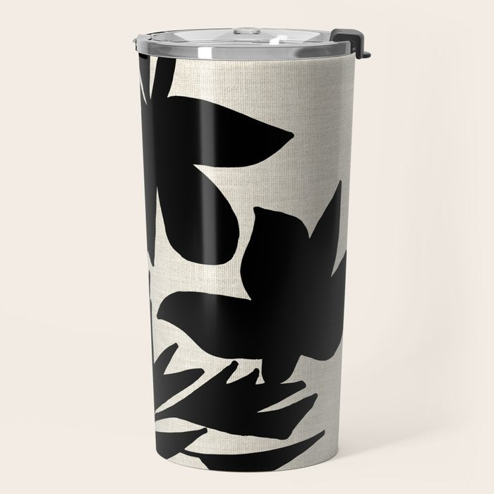 Bushy Bloom Travel Mug Gallery Image 2