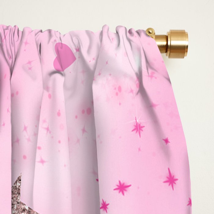 Pink Princess Window Curtain Gallery Image 2