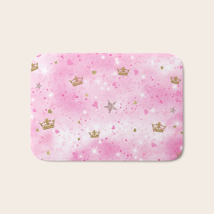 Pink Princess Bath Mat Gallery Image 1