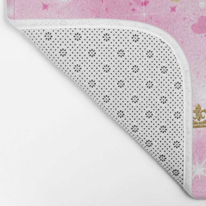 Pink Princess Bath Mat Gallery Image 2