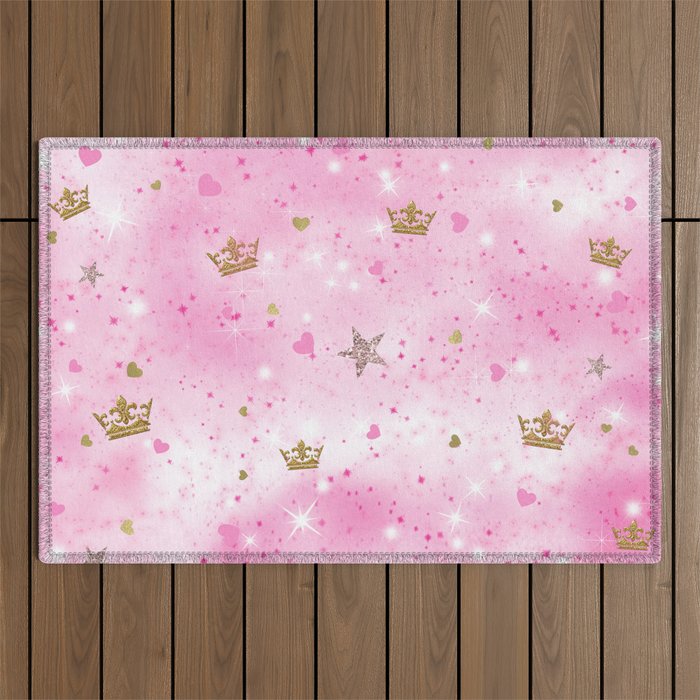 Pink Princess Outdoor Rug Gallery Image 1