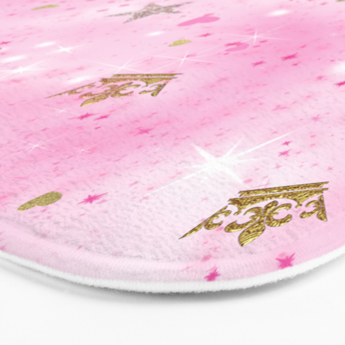 Pink Princess Bath Mat Gallery Image 3