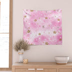Pink Princess Wall Tapestry Gallery Image 2