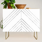 Geometric line art 4 Credenza Gallery Image 1