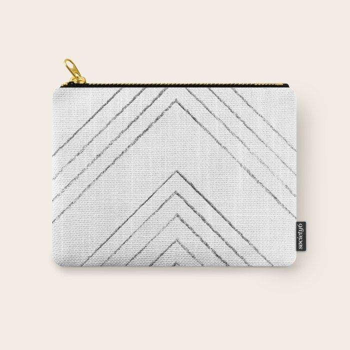 Geometric line art 4 Carry All Pouch Gallery Image 1
