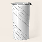 Geometric line art 4 Travel Mug Gallery Image 2