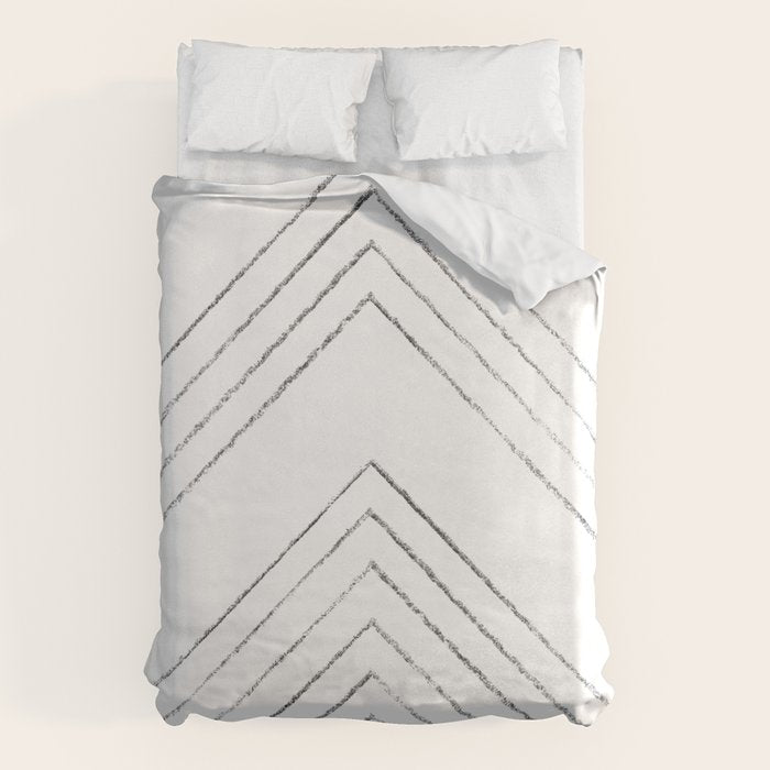 Geometric line art 4 Duvet Cover Gallery Image 6