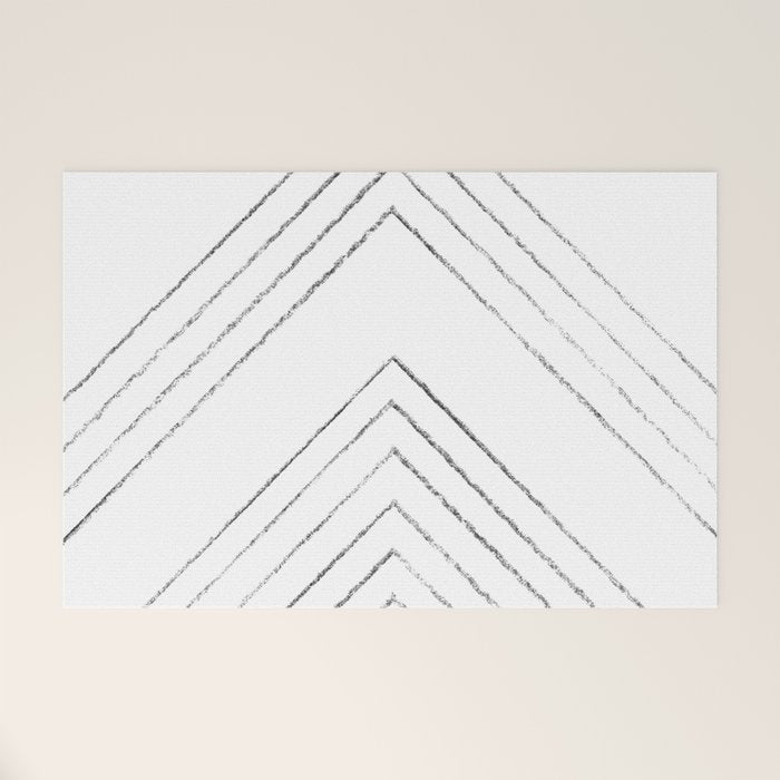 Geometric line art 4 Welcome Mat Gallery Image 1