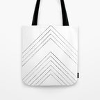Geometric line art 4 Tote Bag Gallery Image 1