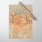 Mustard Yellow Flowers - Flower photography by Ingrid Beddoes Wrapping Paper Gallery Image 1