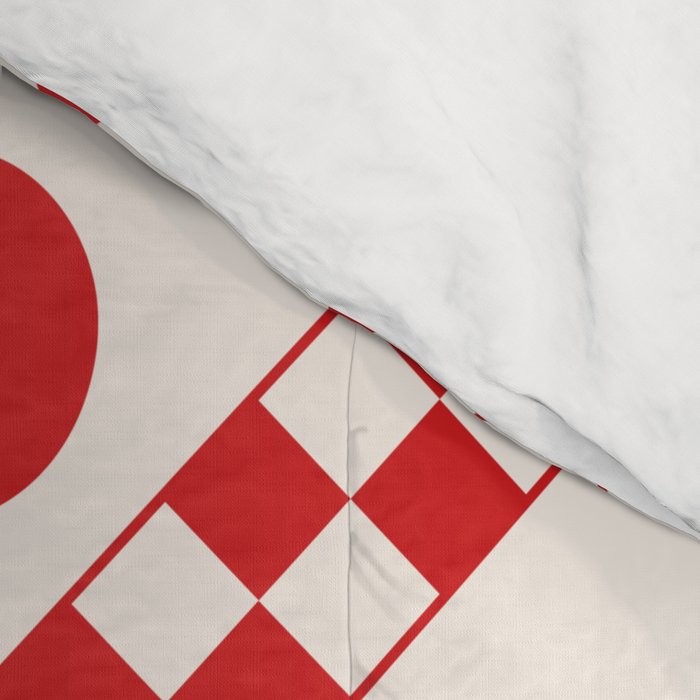 Red Cherries & Beige Checker Comforter Gallery Image 4