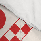Red Cherries & Beige Checker Comforter Gallery Image 4