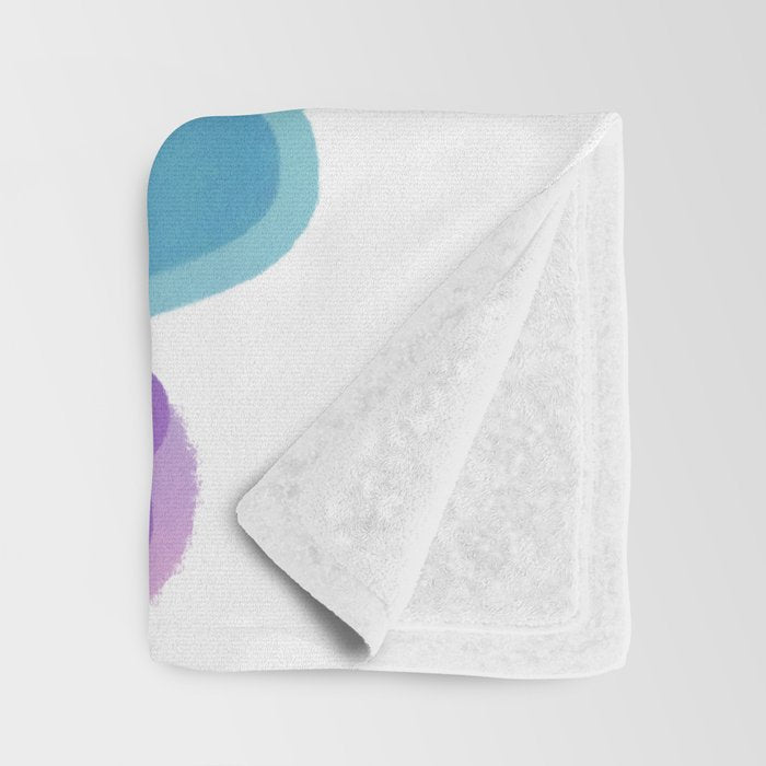 Arowana and peony Throw Blanket Gallery Image 3