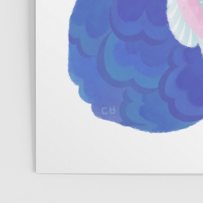 Arowana and peony Poster Gallery Image 3