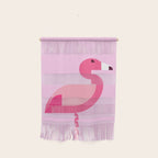 Geometric flamingo Wall Hanging Gallery Image 1