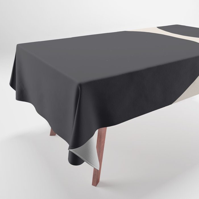 Scandinavian Minimalist Abstract Arches  Tablecloth Gallery Image 1