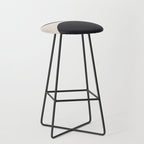 Scandinavian Minimalist Abstract Arches  Stool Gallery Image 1