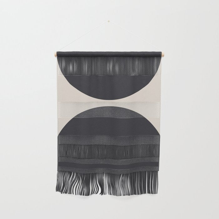 Scandinavian Minimalist Abstract Arches  Wall Hanging Gallery Image 1