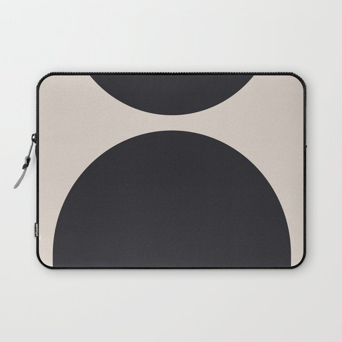 Scandinavian Minimalist Abstract Arches  Laptop Sleeve Gallery Image 1