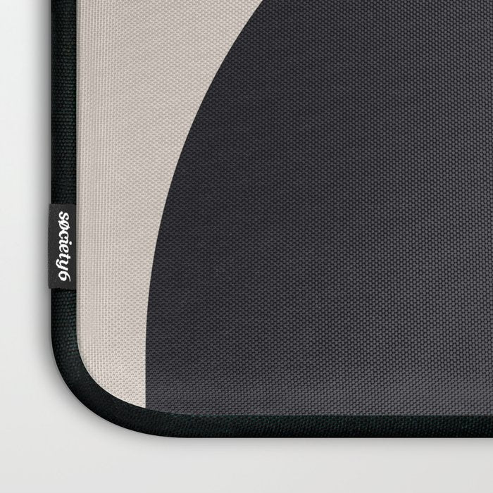Scandinavian Minimalist Abstract Arches  Laptop Sleeve Gallery Image 3