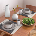 Scandinavian Minimalist Abstract Arches  Placemat Gallery Image 2