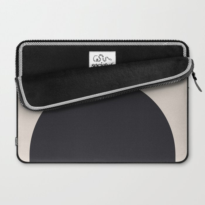 Scandinavian Minimalist Abstract Arches  Laptop Sleeve Gallery Image 2