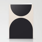 Scandinavian Minimalist Abstract Arches  Stationery Card Gallery Image 2