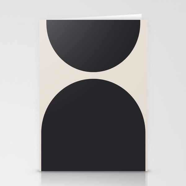 Scandinavian Minimalist Abstract Arches  Stationery Card Gallery Image 2