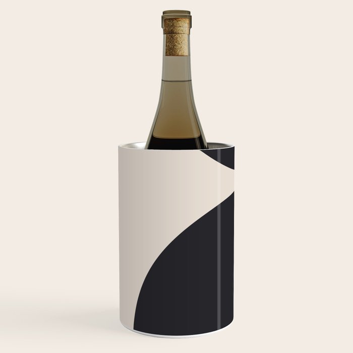 Scandinavian Minimalist Abstract Arches  Wine Chiller Gallery Image 2