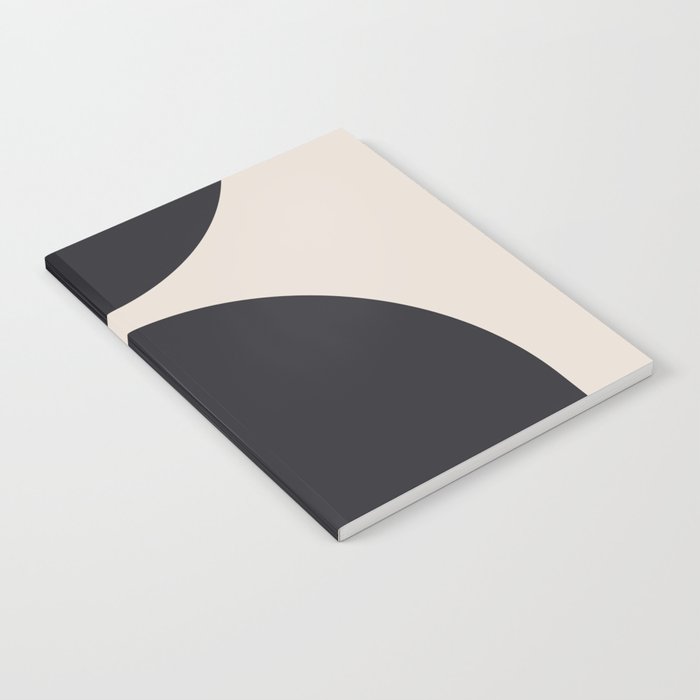 Scandinavian Minimalist Abstract Arches  Notebook Gallery Image 2