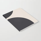 Scandinavian Minimalist Abstract Arches  Notebook Gallery Image 2