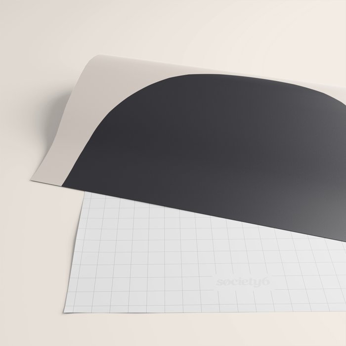 Scandinavian Minimalist Abstract Arches  Wrapping Paper Gallery Image 2