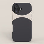 Scandinavian Minimalist Abstract Arches  iPhone Case Gallery Image 1