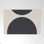 Scandinavian Minimalist Abstract Arches  Welcome Mat Gallery Image 1