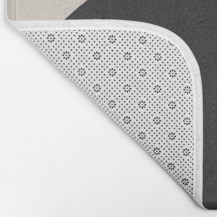 Scandinavian Minimalist Abstract Arches  Bath Mat Gallery Image 2