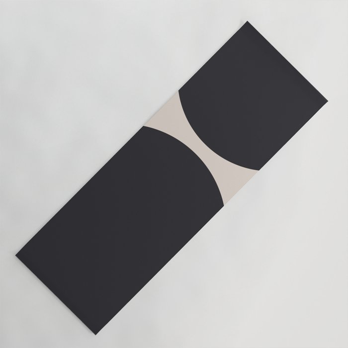 Scandinavian Minimalist Abstract Arches  Yoga Mat Gallery Image 1