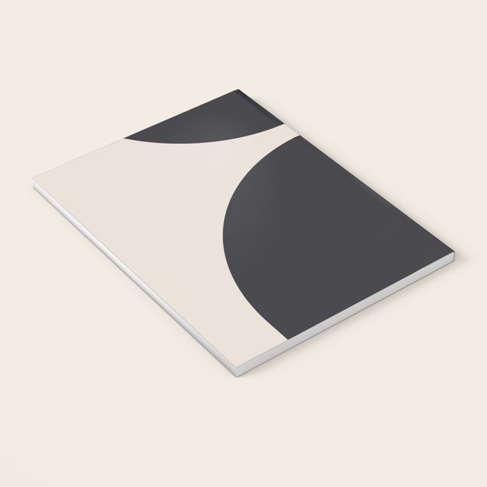Scandinavian Minimalist Abstract Arches  Notebook Gallery Image 3