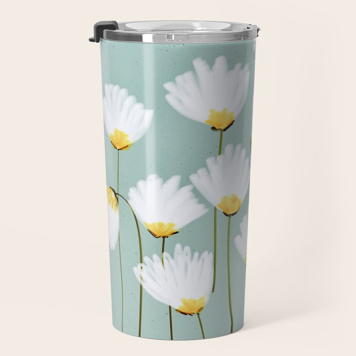 Delicate blooms Travel Mug Gallery Image 3