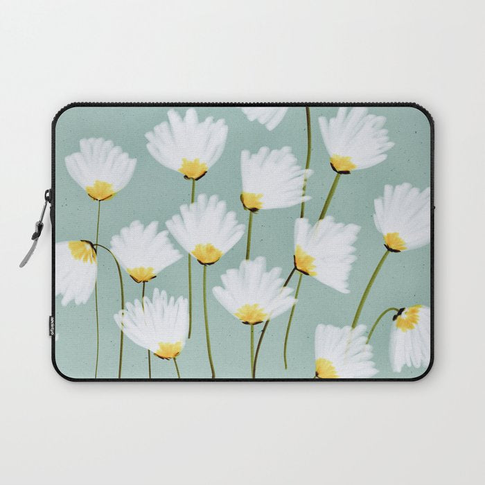 Delicate blooms Laptop Sleeve Gallery Image 1