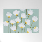 Delicate blooms Welcome Mat Gallery Image 1