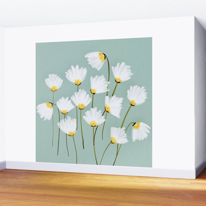 Delicate blooms Wall Mural Gallery Image 2