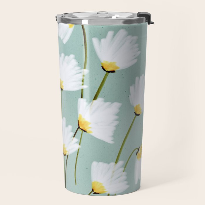 Delicate blooms Travel Mug Gallery Image 2