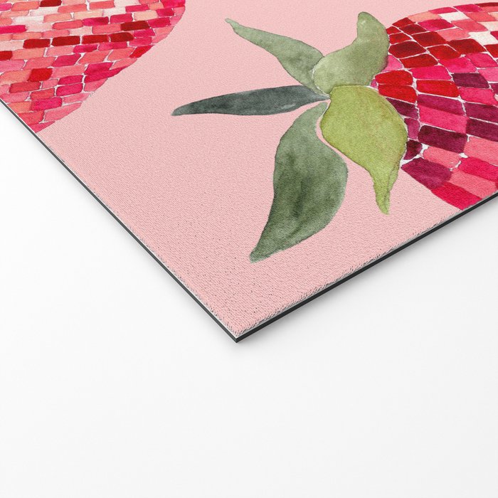 Disco Ball Strawberry Welcome Mat Gallery Image 2