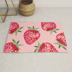 Disco Ball Strawberry Rug Gallery Image 1