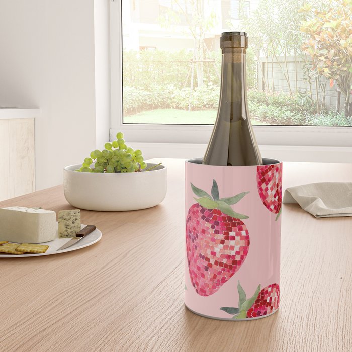 Disco Ball Strawberry Wine Chiller Gallery Image 4