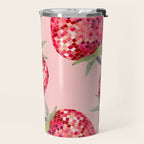 Disco Ball Strawberry Travel Mug Gallery Image 2