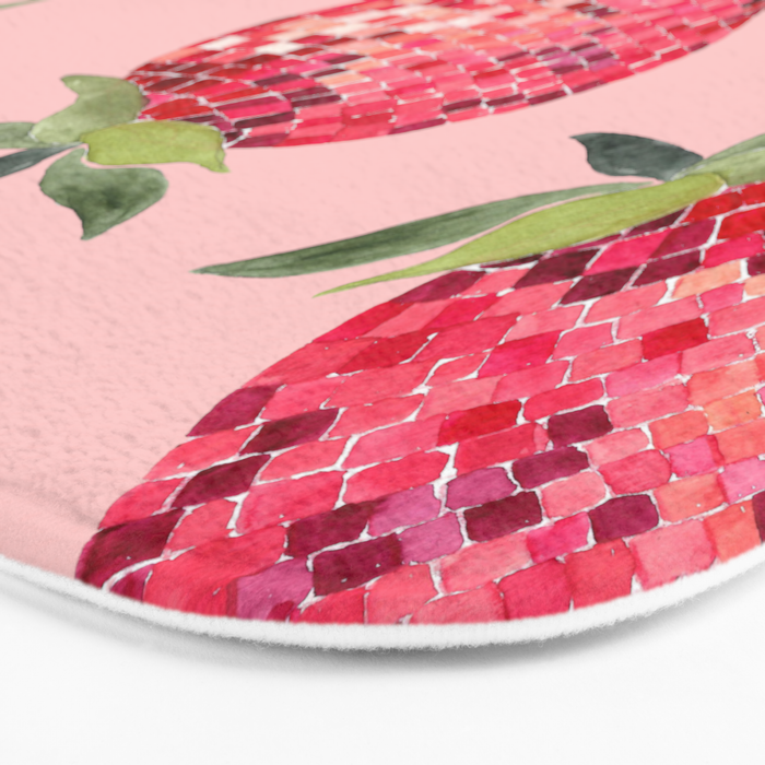 Disco Ball Strawberry Bath Mat Gallery Image 3