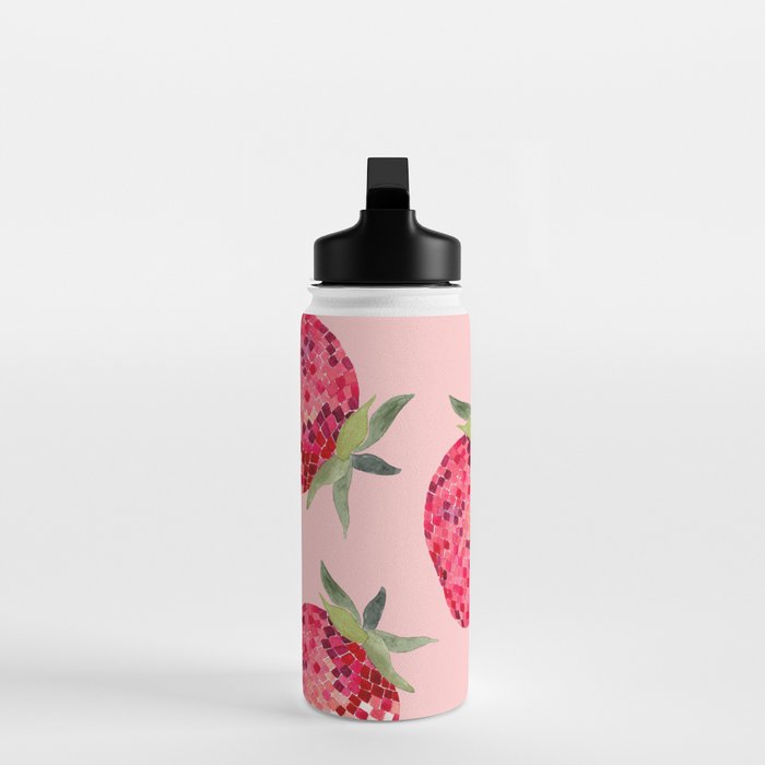 Disco Ball Strawberry Water Bottle Gallery Image 3